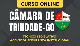 Capa Curso Câmara de Trindade - GO 2026 - Técnico Legislativo - Agente de Segurança Institucional